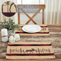 Cumberland Moose Placemat Set of 2 13x19