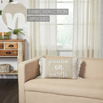 Grace Peace on Earth Pillow 14x22