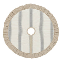 Grace Grain Sack Stripe Tree Skirt 24