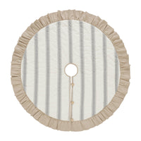 Grace Grain Sack Stripe Tree Skirt 48