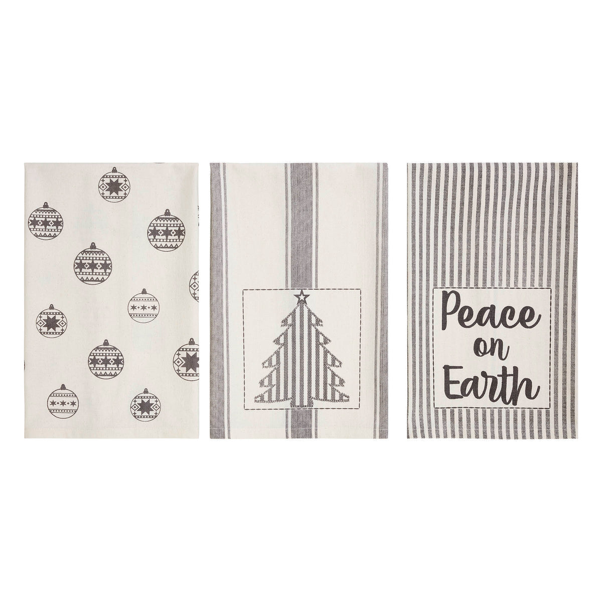 Grace Peace on Earth Tea Towel Set of 3 19x28