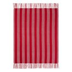 Arendal Red Stripe Woven Throw 50x60
