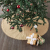 Yuletide Burlap Tan Tree Skirt 36