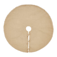 Yuletide Burlap Tan Tree Skirt 36