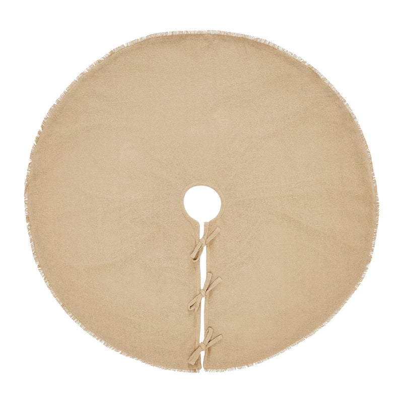 Yuletide Burlap Tan Tree Skirt 36