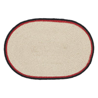 Jolly Ole Santa Jute Rug Oval 20x30