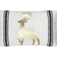 Wintergleam Reindeer Pillow 14x22