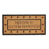 Connell Coir Welcome Rug Rect Stars 17x36