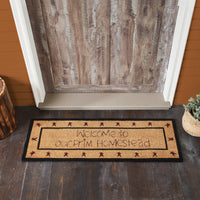 Connell Coir Welcome Rug Rect Stars 17x48