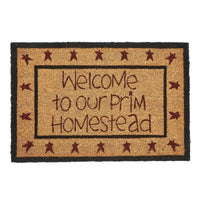 Connell Coir Welcome Rug Rect Stars 20x30