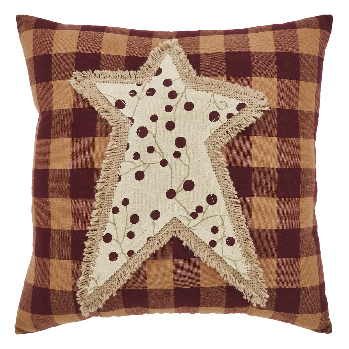 Pip Vinestar Primitive Star Pillow 12x12