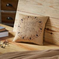 Pip Vinestar Home Spun Wreath Pillow 12x12