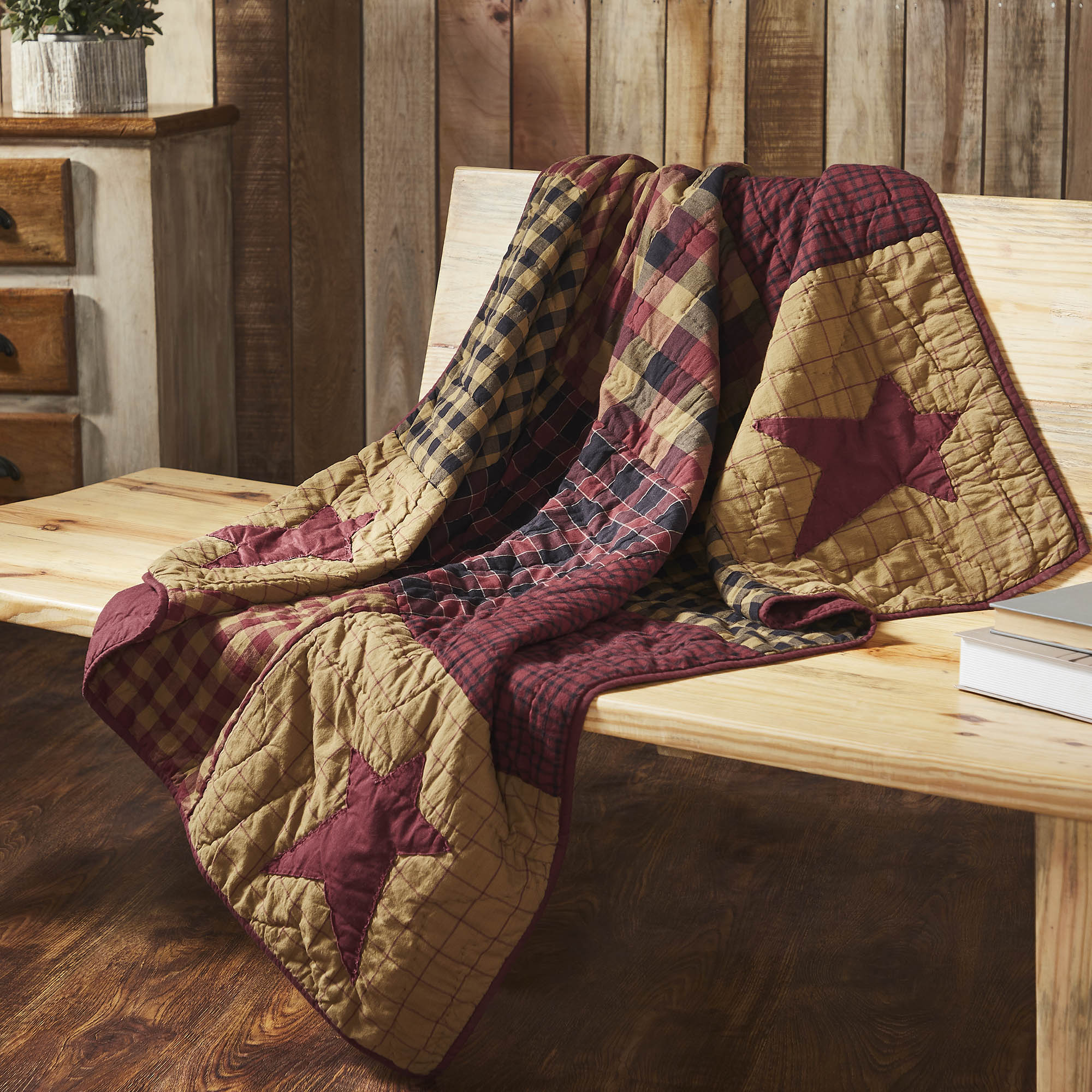 Country discount quilted throws