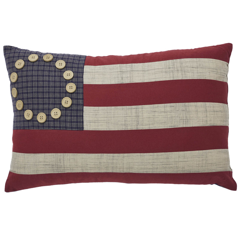 My Country Flag Pillow 14x22