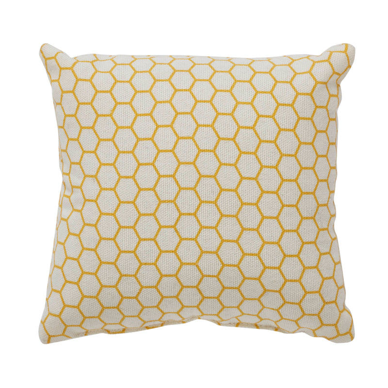 Buzzy Bees Bee Pillow 6x6