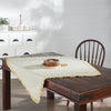 Honeycomb Ruffled Table Topper 40x40