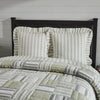 Finders Keepers Ruffled Fabric Euro Sham 26x26