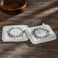 Finders Keepers Eucalyptus Pot Holder Set of 2 8x8