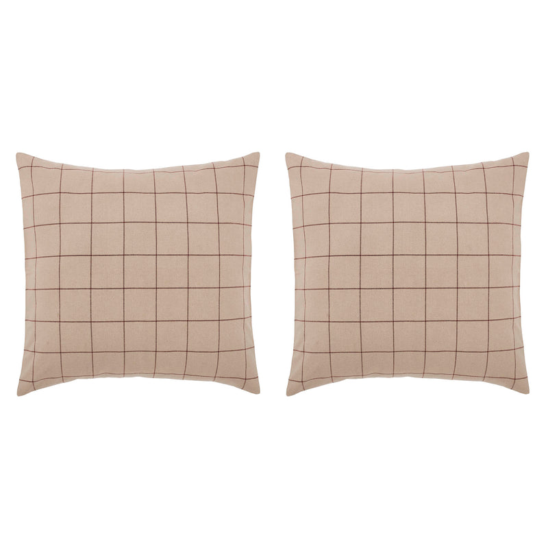 Connell Fabric Euro Sham Set of 2 26x26