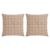 Connell Fabric Euro Sham Set of 2 26x26