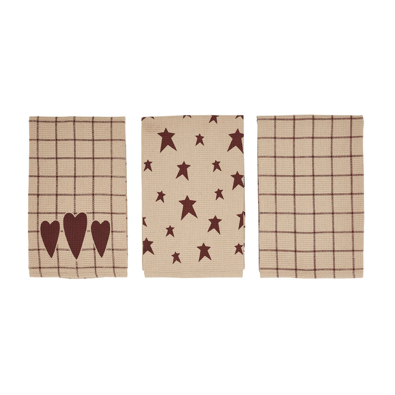 Connell Tea Towel Set of 3 19x28