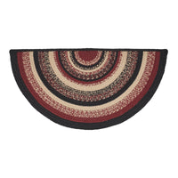 Connell Jute Rug Half Circle 16.5x33
