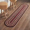 Connell Jute Rug/Runner Oval w/ Pad 22x96