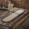 My Country Oval Runner Stencil Stars 12x48