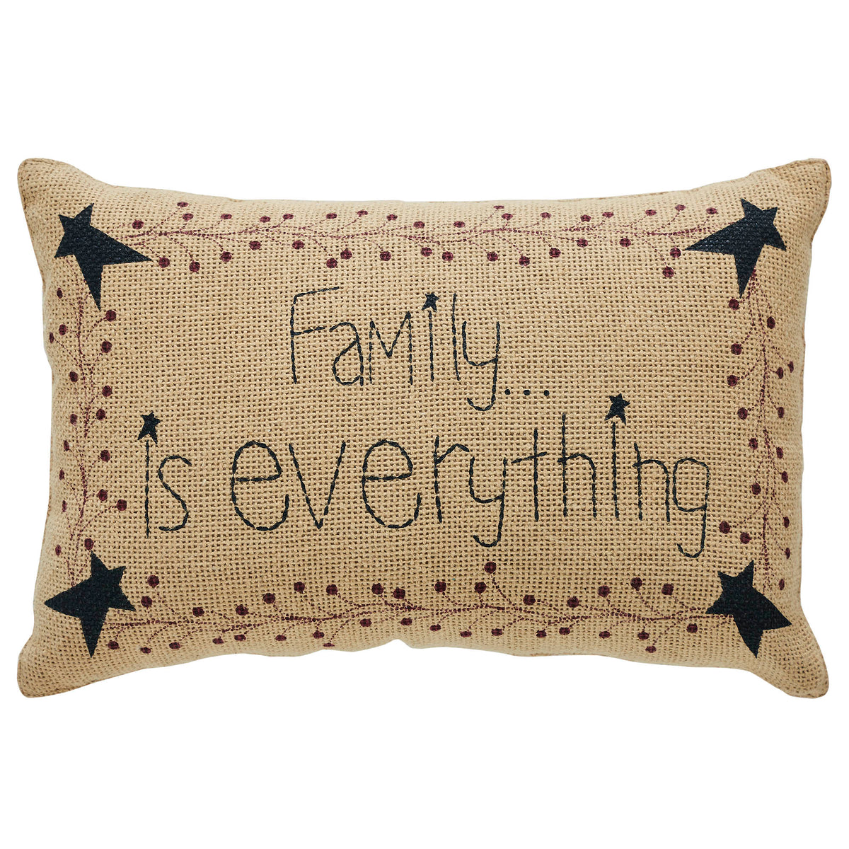 Pip Vinestar Family Pillow 9.5x14