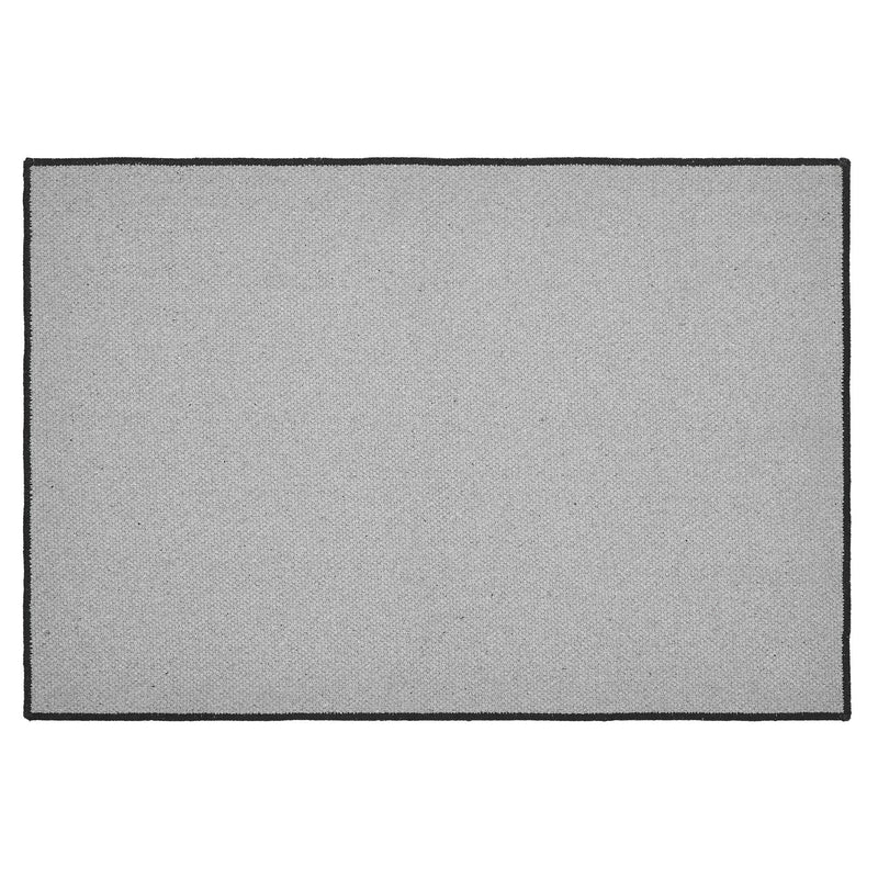 Custom House Black Tan Jacquard Polyester Bathmat 20x30