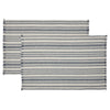 Finders Keepers Chevron Placemat Set of 2 13x19