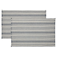 Finders Keepers Chevron Placemat Set of 2 13x19