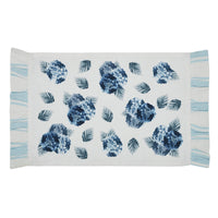 Finders Keepers Hydrangea Ruffled Placemat Set of 2 13x19