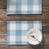 Annie Buffalo Check Blue Placemat Set of 2 13x19