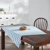 Annie Buffalo Check Blue Table Topper 40x40