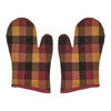 Heritage Farms Primitive Check Oven Mitt Set of 2