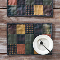 Heritage Farms Quilted Placemat Set of 2 13x19