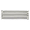 Kaila Ticking Stripe Ruffled Runner 12x36