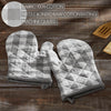 Annie Buffalo Check Grey Oven Mitt Set of 2