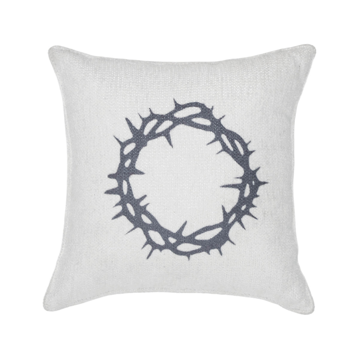 Risen Crown of Thorns Pillow 6x6