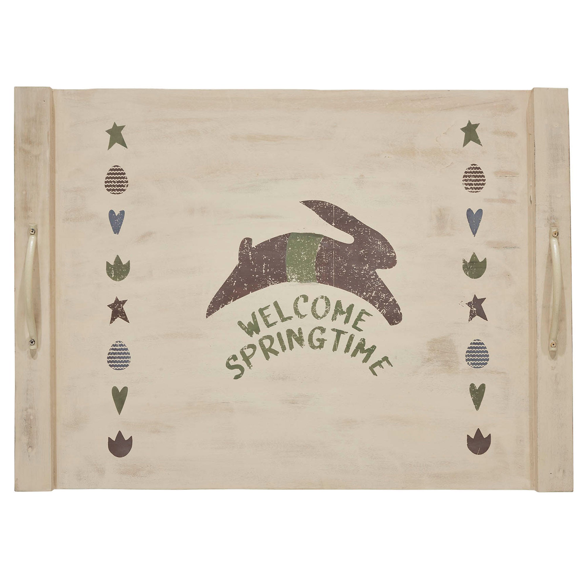 Welcome Springtime Noodle Board 21.5x29.5