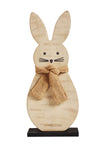 Wooden Spring Bunny 13x5.25x2.25