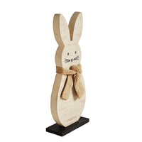 Wooden Spring Bunny 13x5.25x2.25