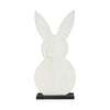 Wooden Painted Rabbit 12x6x2.25