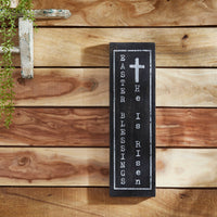 Easter Blessings Wooden Sign 20x6