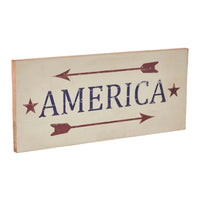 America Red Arrows Wooden Sign 16x7