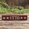 1776 Wooden Sign 1.75x9