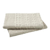 VHC Brands Waffle Weave Natural Euro Sham Set, 26x26 - Farmhouse Boho Decorative Pillow Covers (2-Pack)