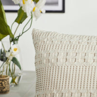 VHC Brands Waffle Weave Natural Euro Sham Set, 26x26 - Farmhouse Boho Decorative Pillow Covers (2-Pack)