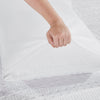 VHC Brands Waffle Weave White Standard Sham Set, 20x26 - Farmhouse Boho Decorative Pillow Covers (2-Pack)